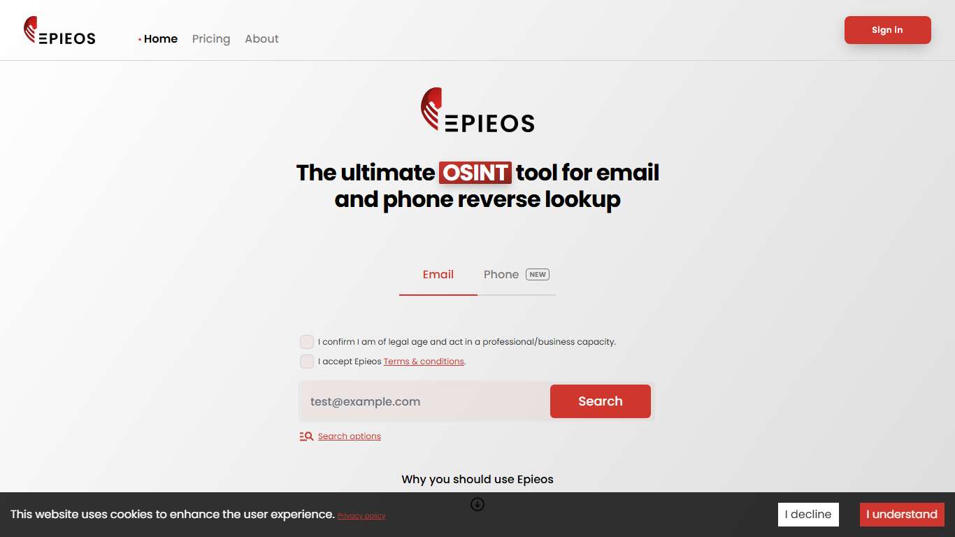 Epieos, the ultimate OSINT tool