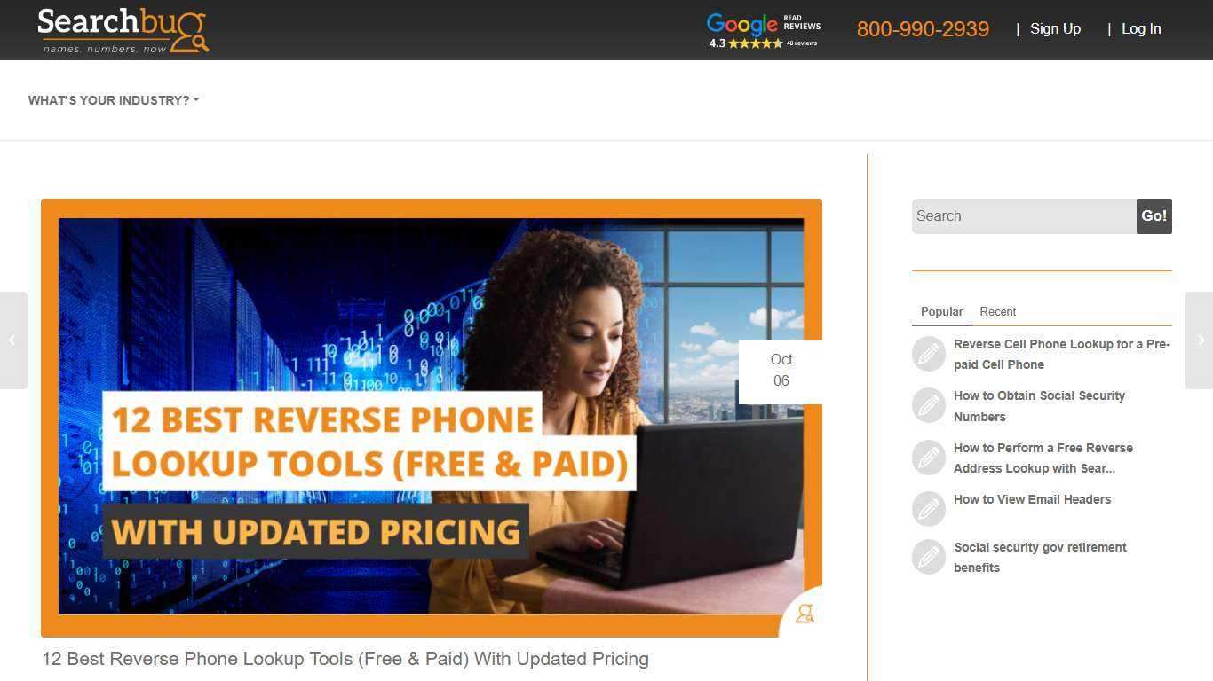 12 Best Reverse Phone Lookup Tools (Free & Paid) With Pricing